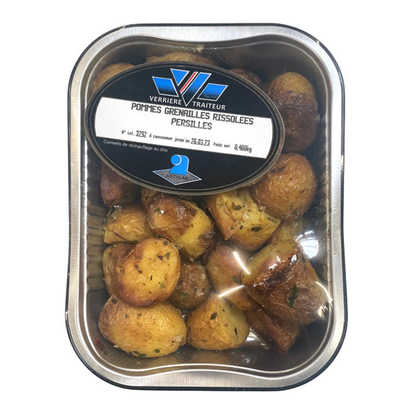 Pommes de terre grenailles rissolées persillées 400g