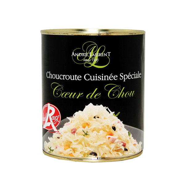 Choucroute cuisinée spéciale Coeur de chou Label Rouge 4/4 ±810g