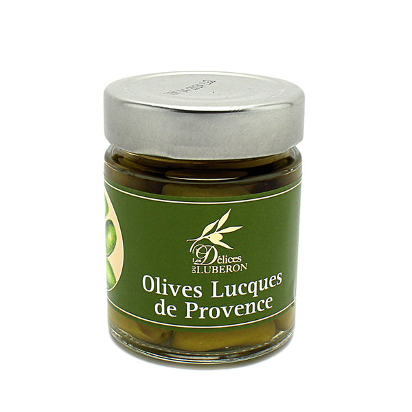 Olives Lucques de Provence origine France 70g